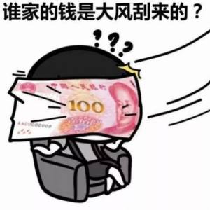 抖音我的钱虽然不是大风刮来的图片无水印表情包大全免费图片1