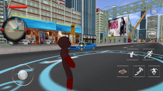 火柴人蜘蛛绳索英雄3Dios游戏手机版图片2