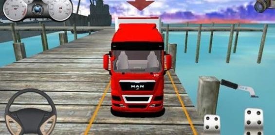 真实大挂车模拟驾驶游戏官方版图片1