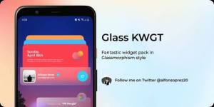 Glass KWGT官网版app手机图片1