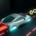 霓虹城市赛车3D小游戏