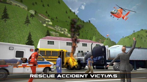 直升机救援模拟器3D小游戏手机正式版图片3