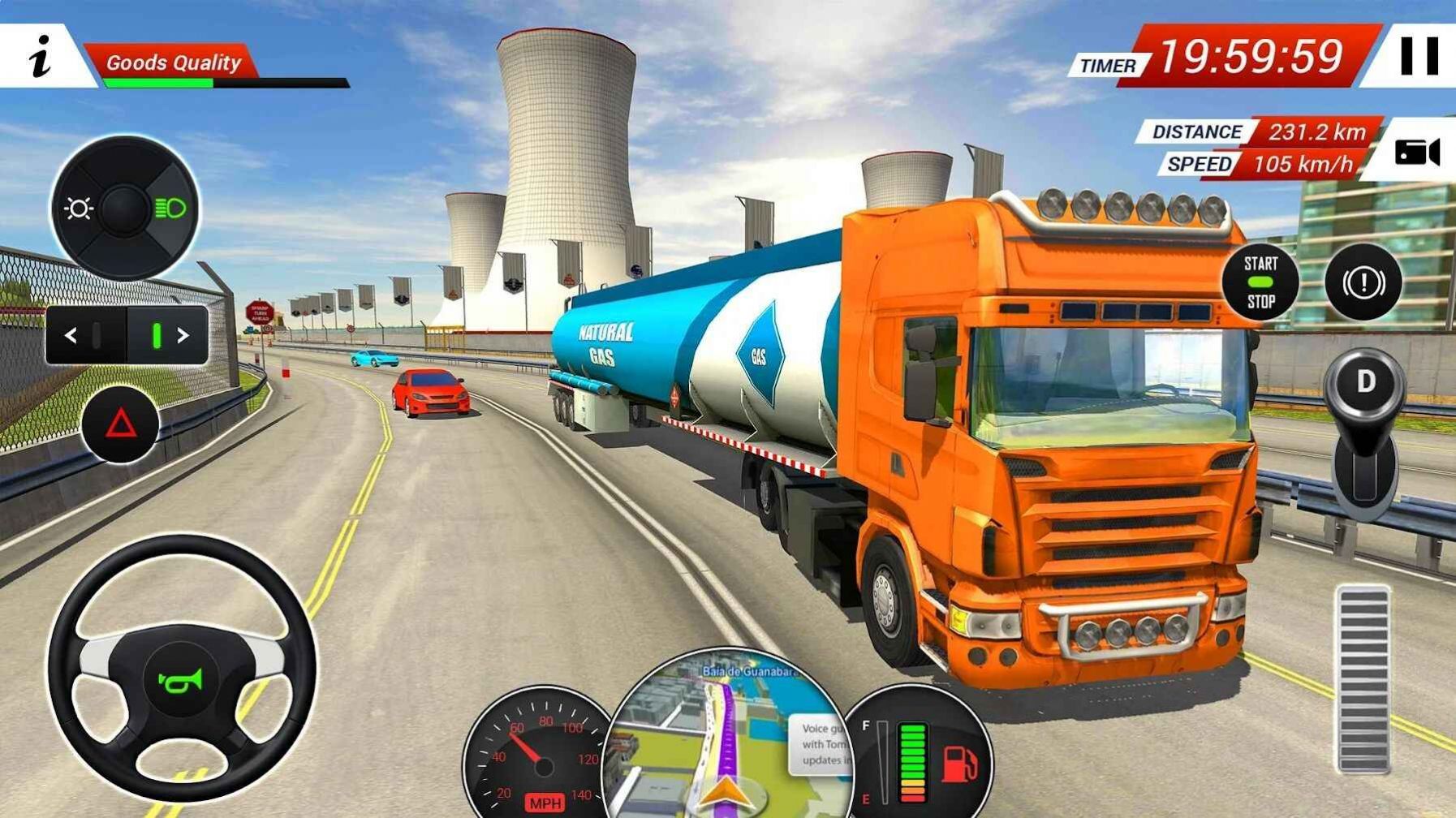 油罐卡车模拟器游戏官方正式版图片3