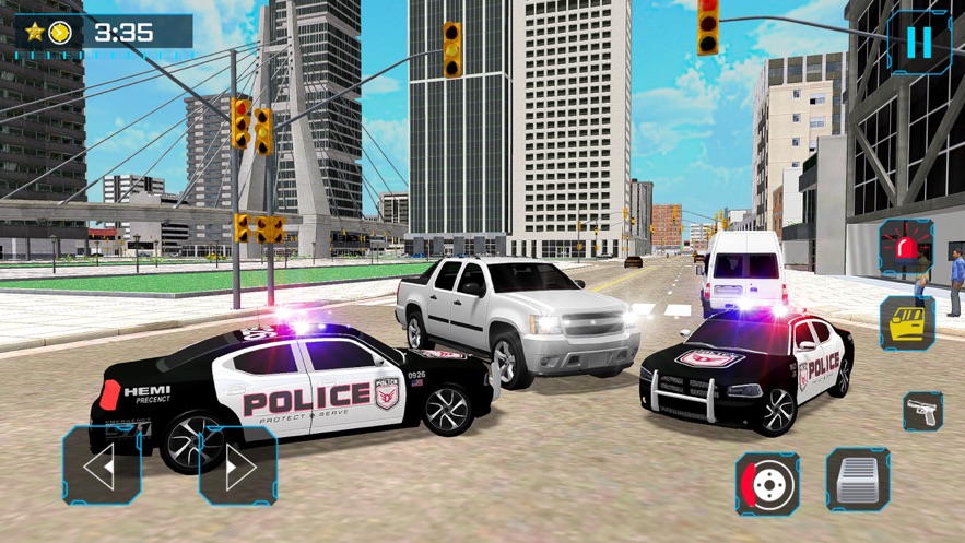 城市警车驾驶游戏手机版图片1